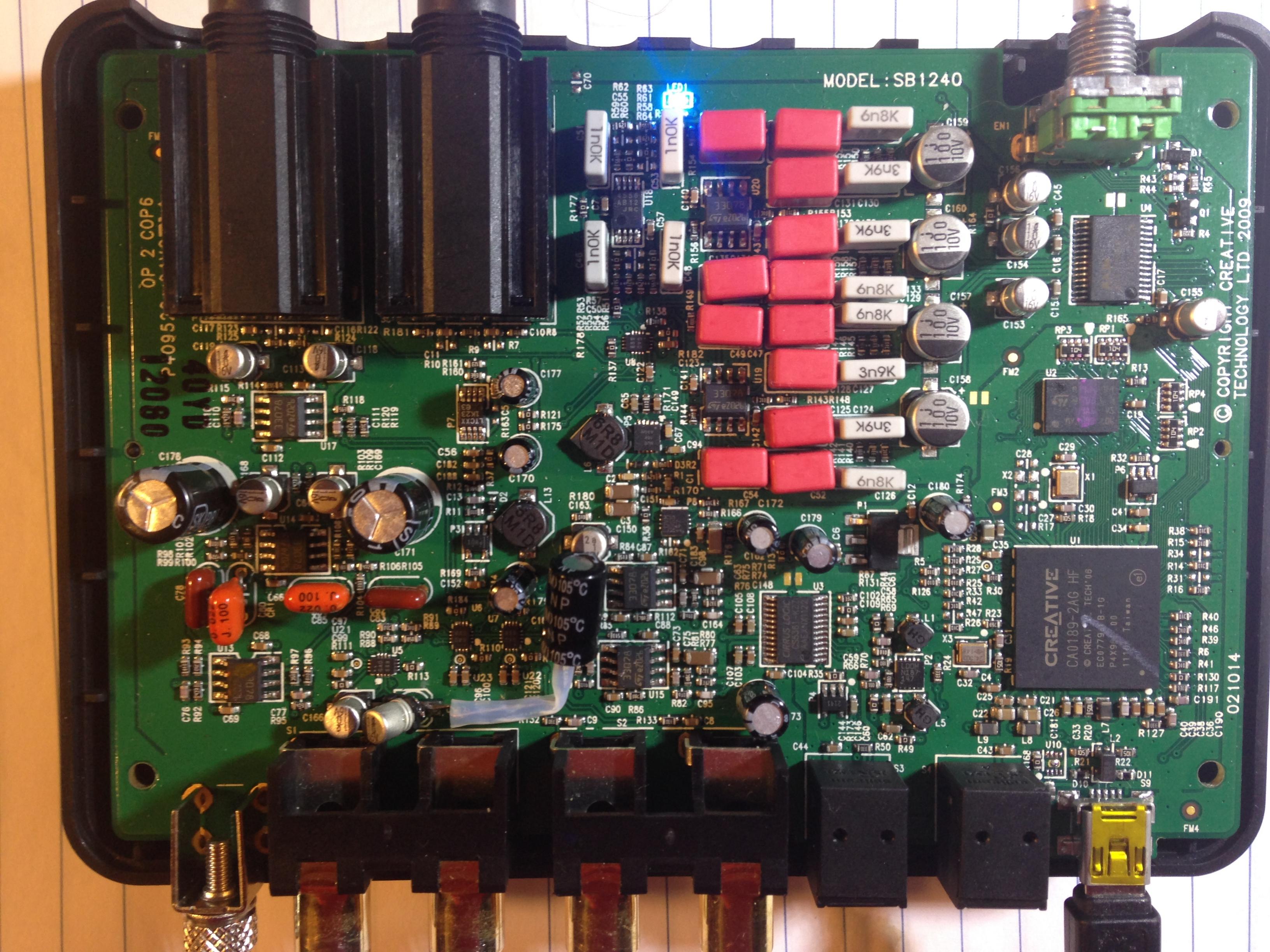 Improving A/D perfromance of Sound Balster X-fi Music (SB1240) - and a  Puzzle!!! - diyAudio