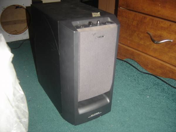 Sony SA-W303 Active Super Woofer Sub - My Photo Gallery