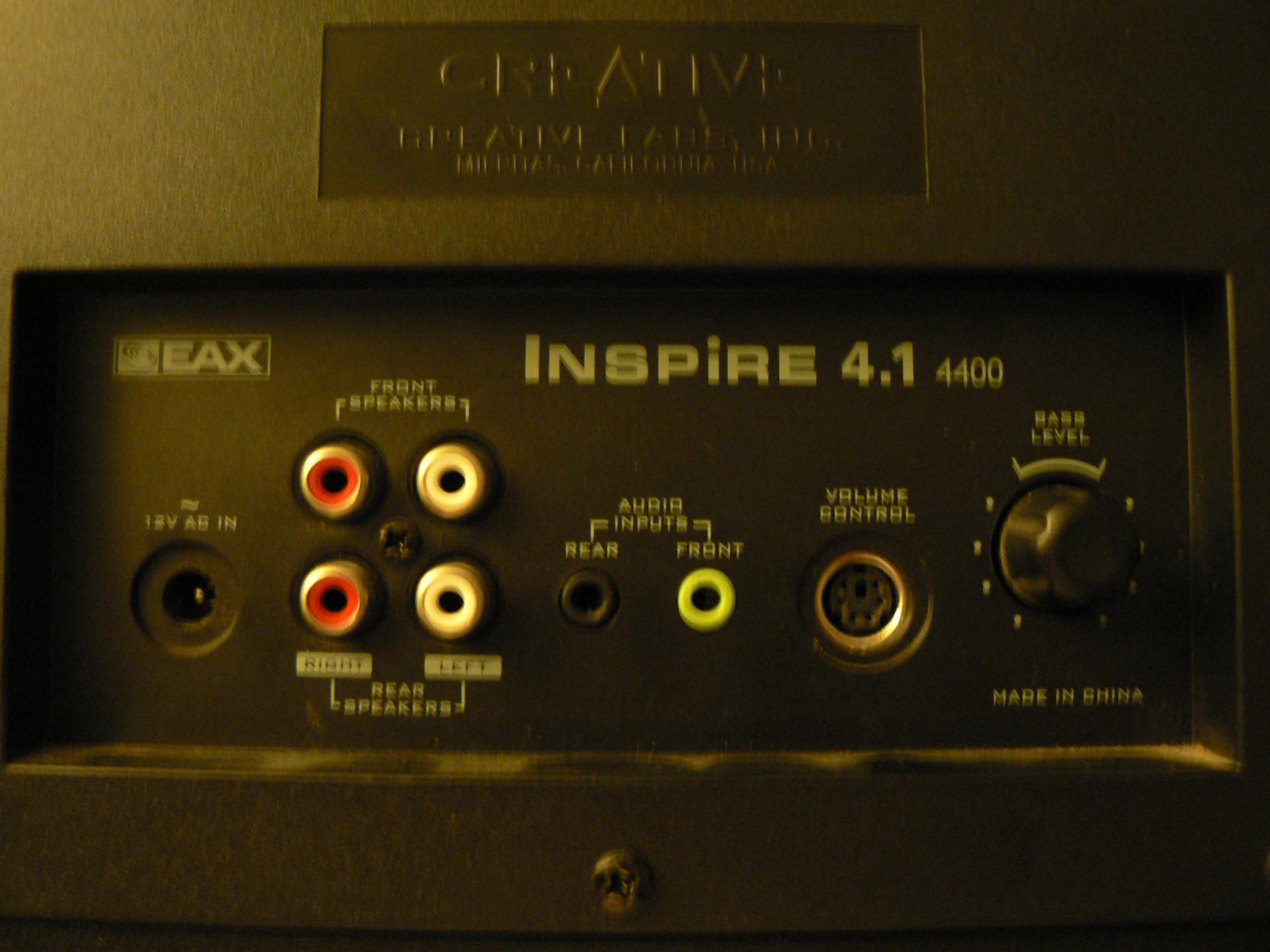Replacement Computer Speaker FOR Creative Labs Inspire 4.1 4400 System