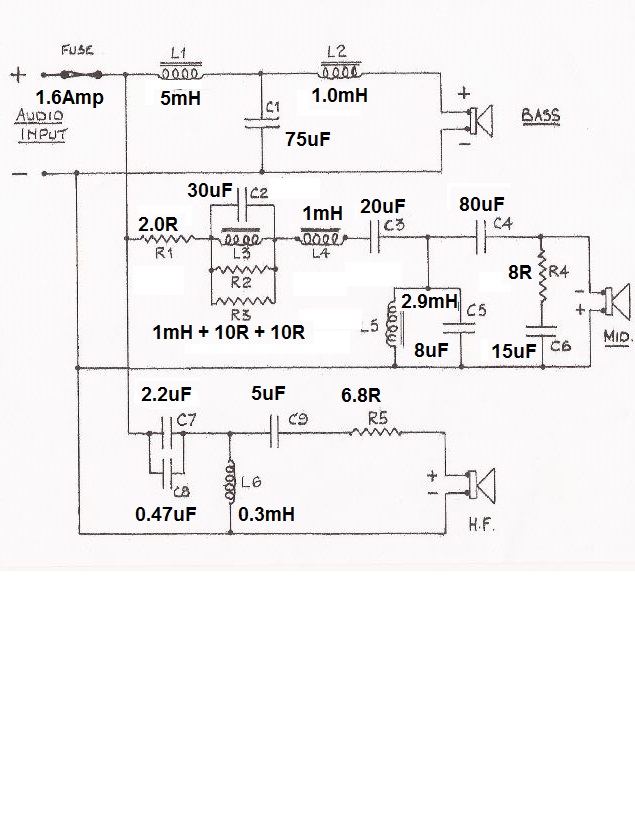 Where can I find schematics for speaker crossovers? | diyAudio