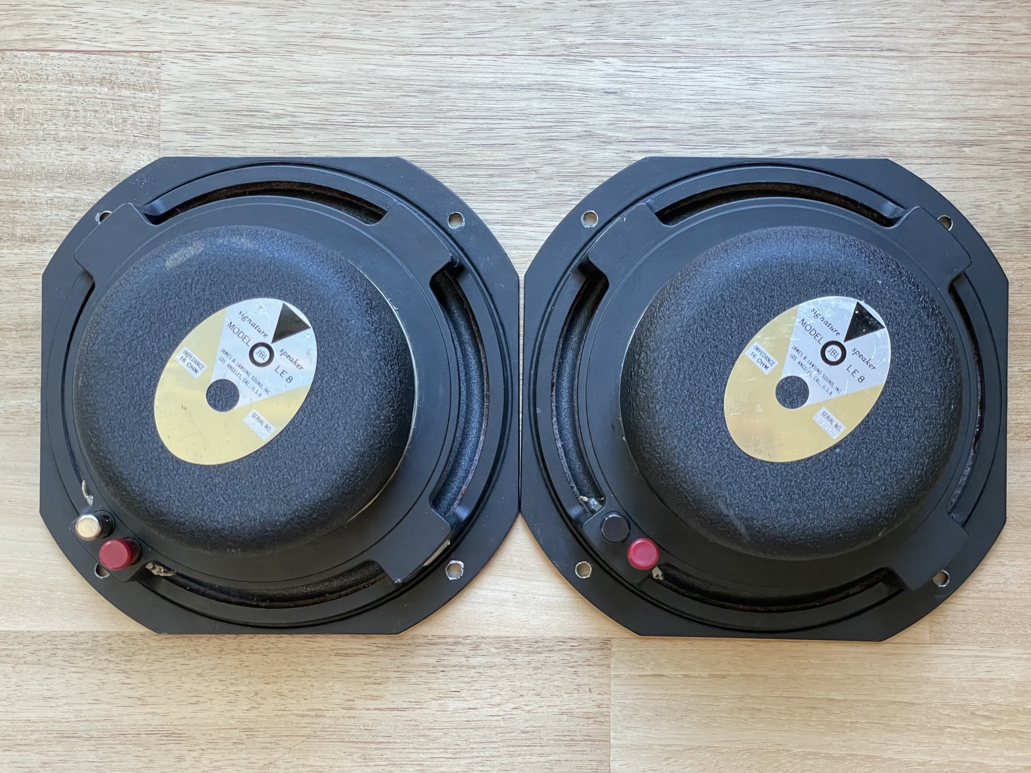 JBL LE8 pair | diyAudio