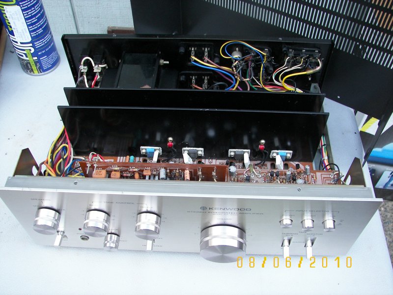 Kenwood KA-3500 Integrated Amp DC Offset / BIAS Adjust confusion | diyAudio