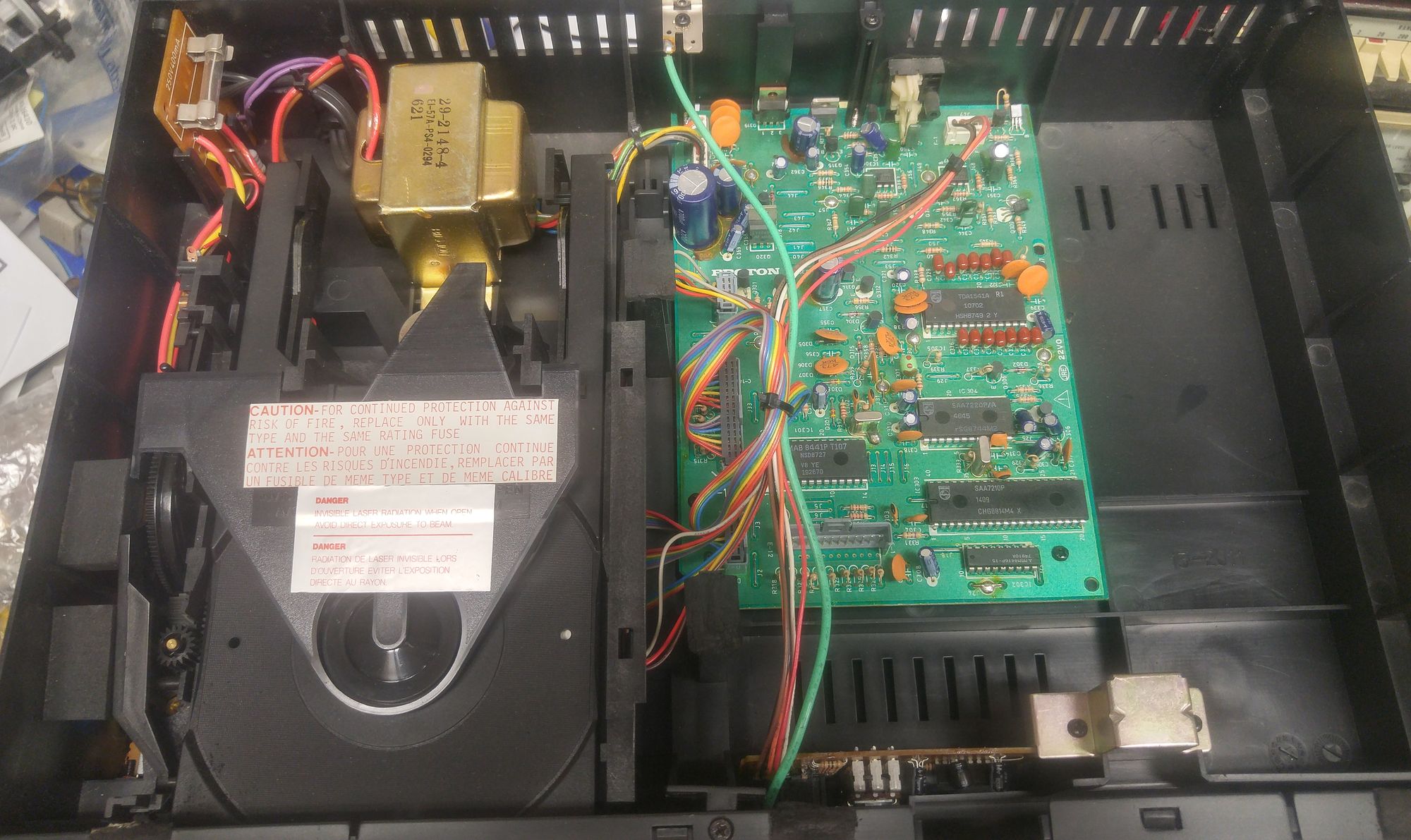 Restoring Philips CD players that use CDM-2 & CDM-4 transports | diyAudio