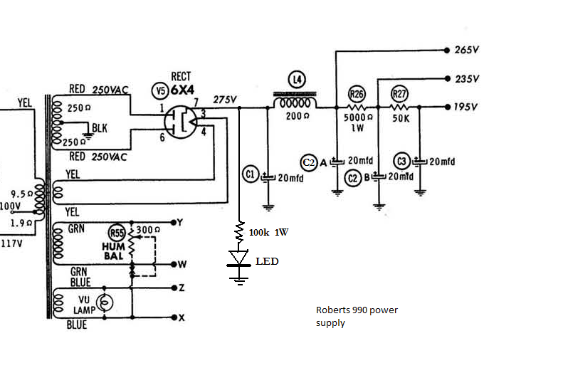 bleeder resistor placement w/ power supply choke | diyAudio