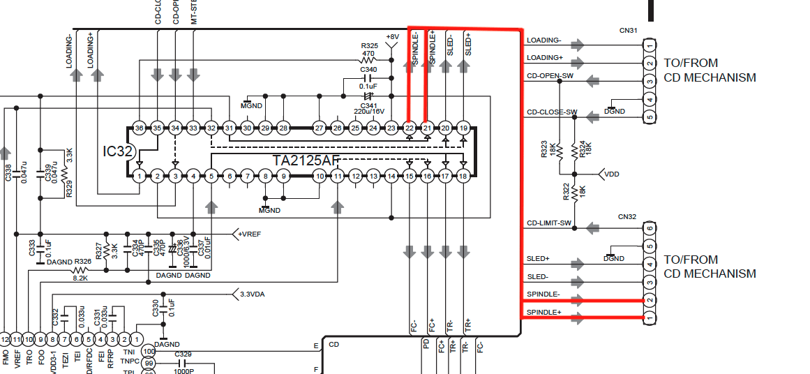 Marantz CD 5004 - CD motor does not spin | diyAudio