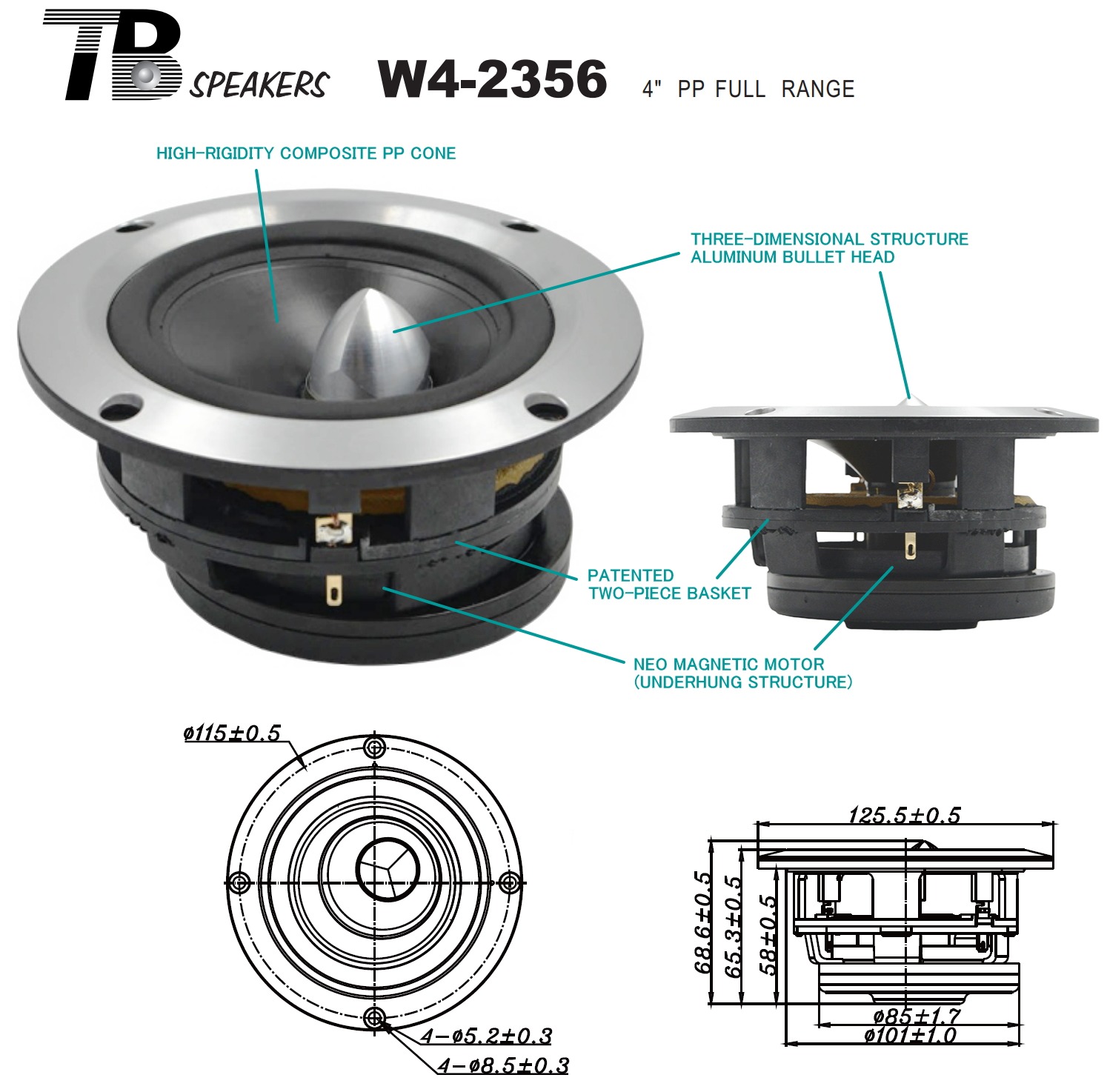 Tang band hot sale full range