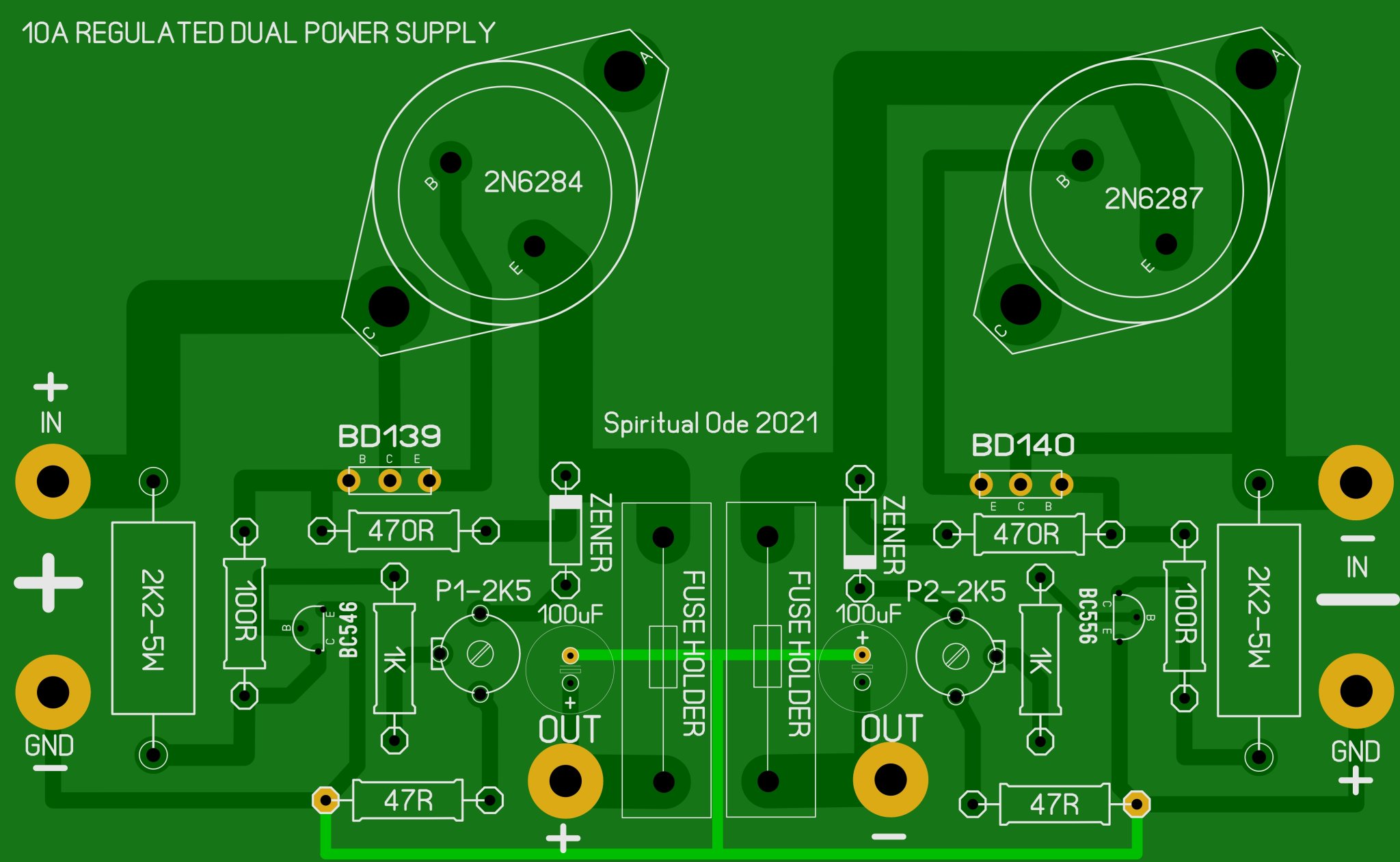 Dual rail power supply for class A amplifiers | diyAudio