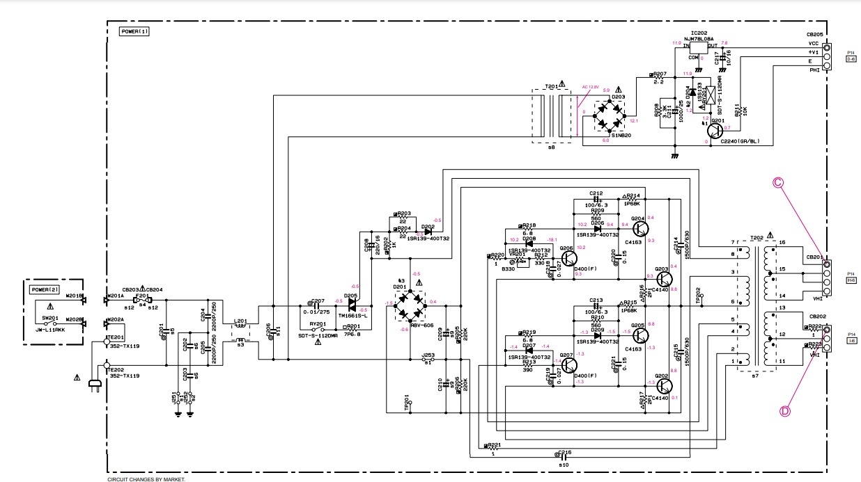 Yamaha yst-sw800 power supply questions | diyAudio