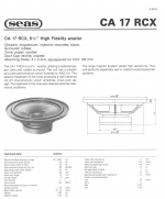 SEAS CA 17 RCX 6.5 Inch High Fidelity Woofer_1.png