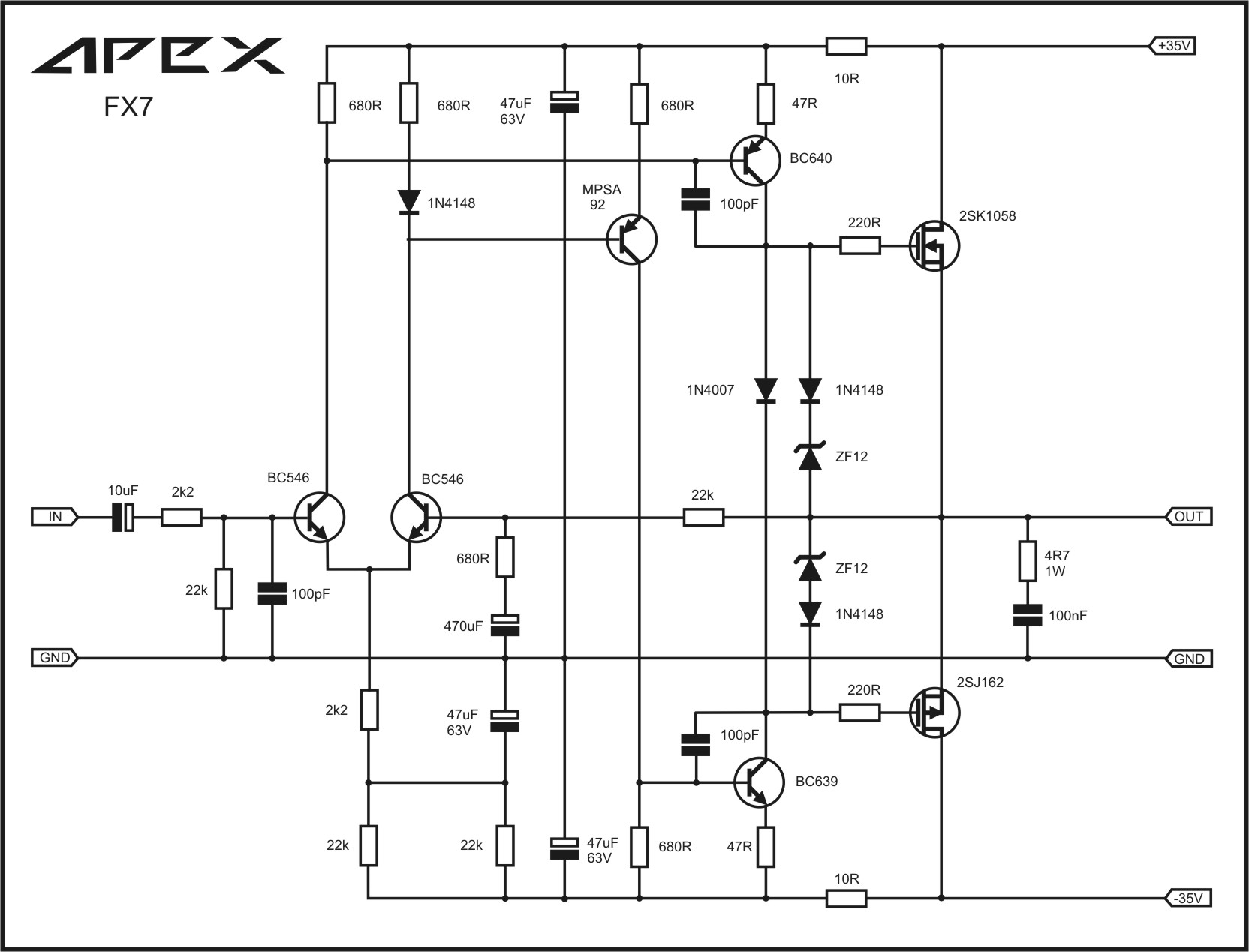 A Directory of Apex Audio Amplifiers | diyAudio